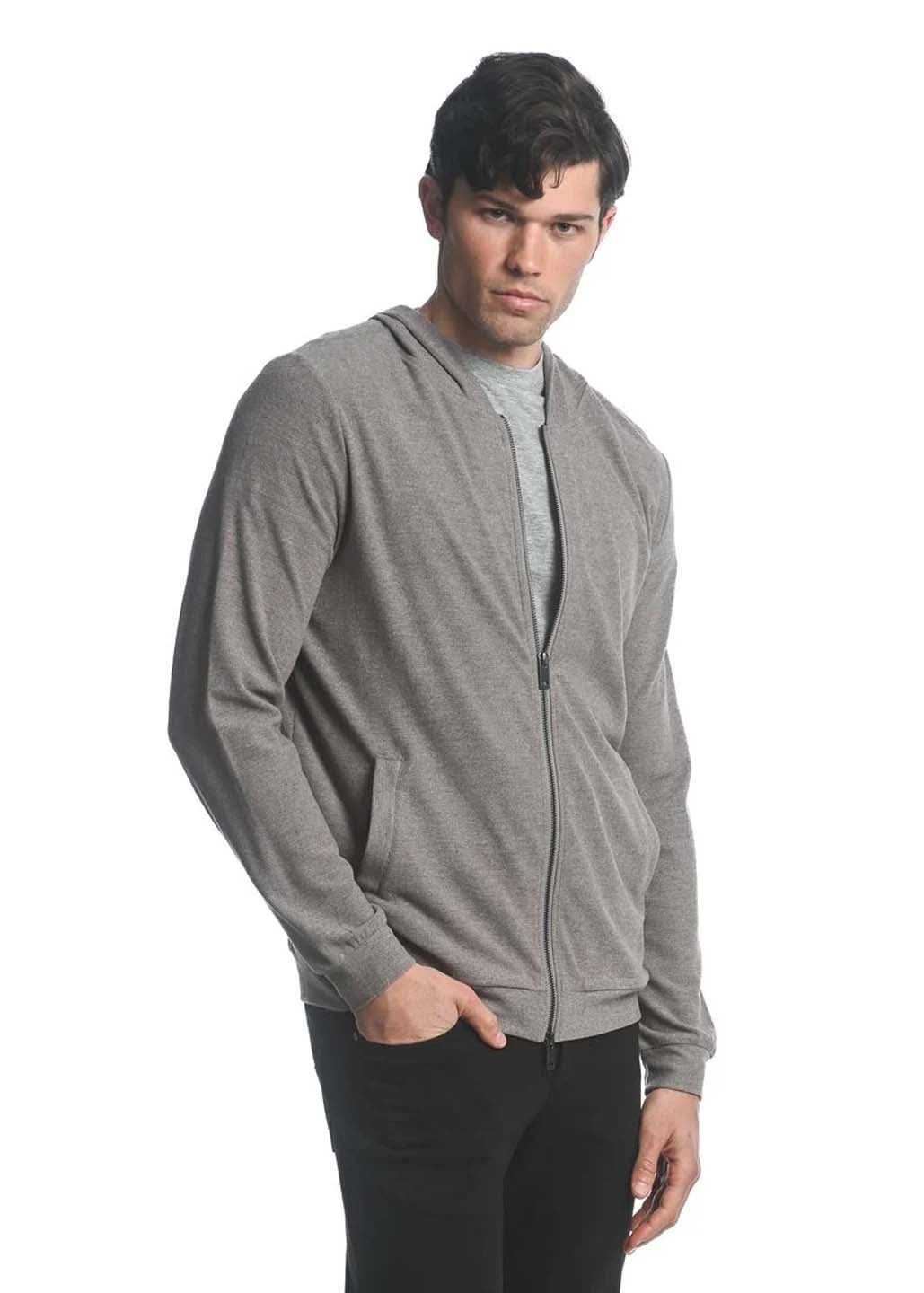 Postmarc Stretch Knit Zip-Up Hoodie