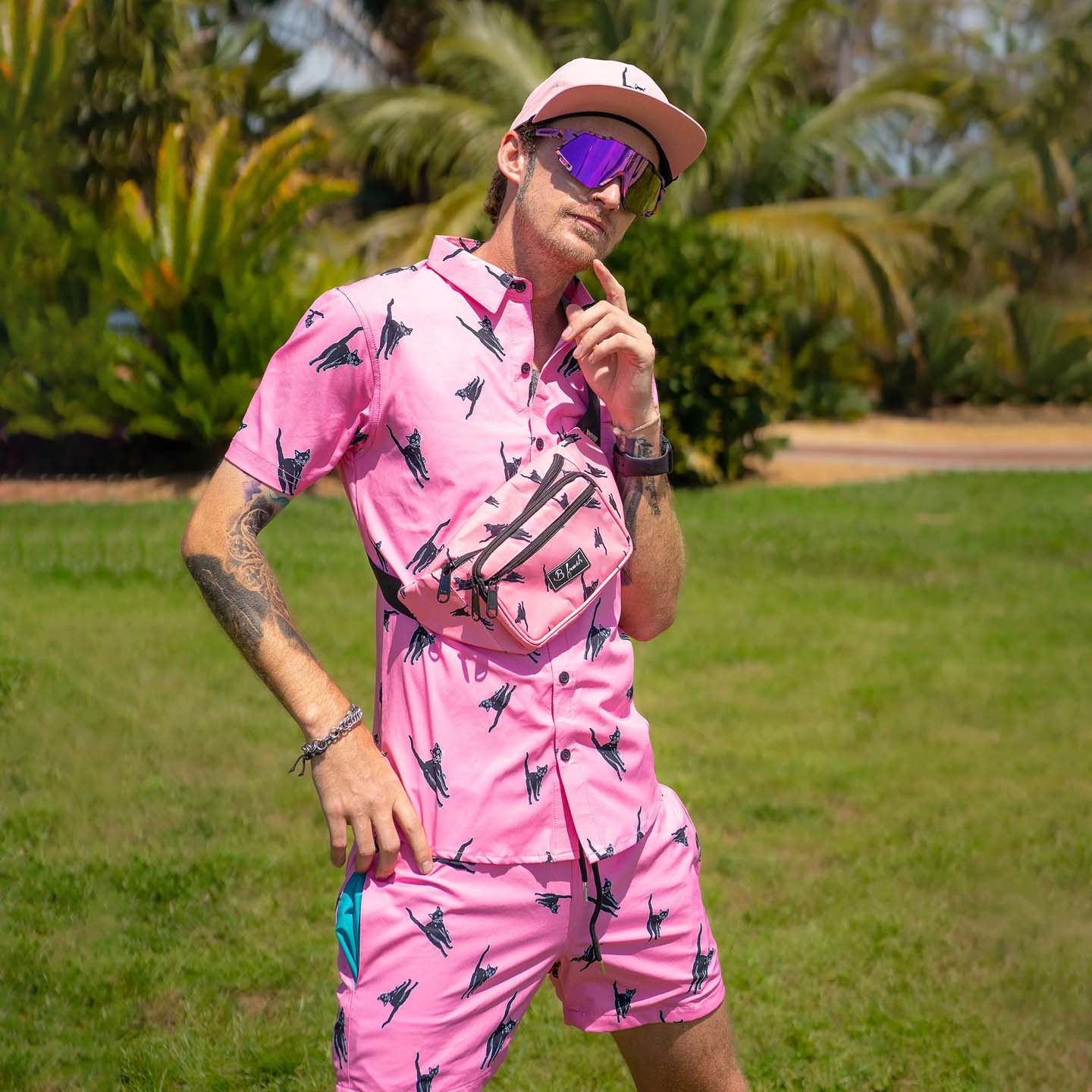 B Fresh Gear Sassy Cat 4-Way Stretch Shirt
