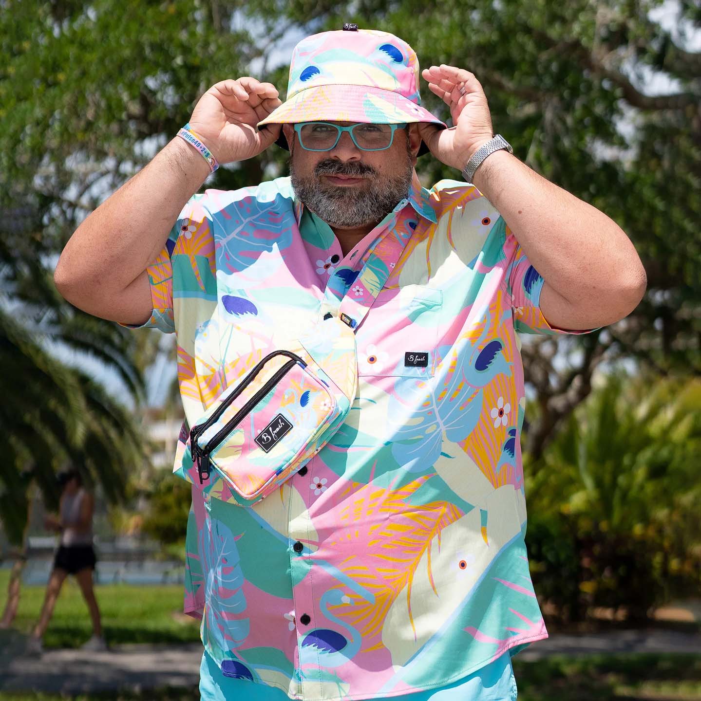 B Fresh Gear Hippie Daze 4-Way Stretch Shirt
