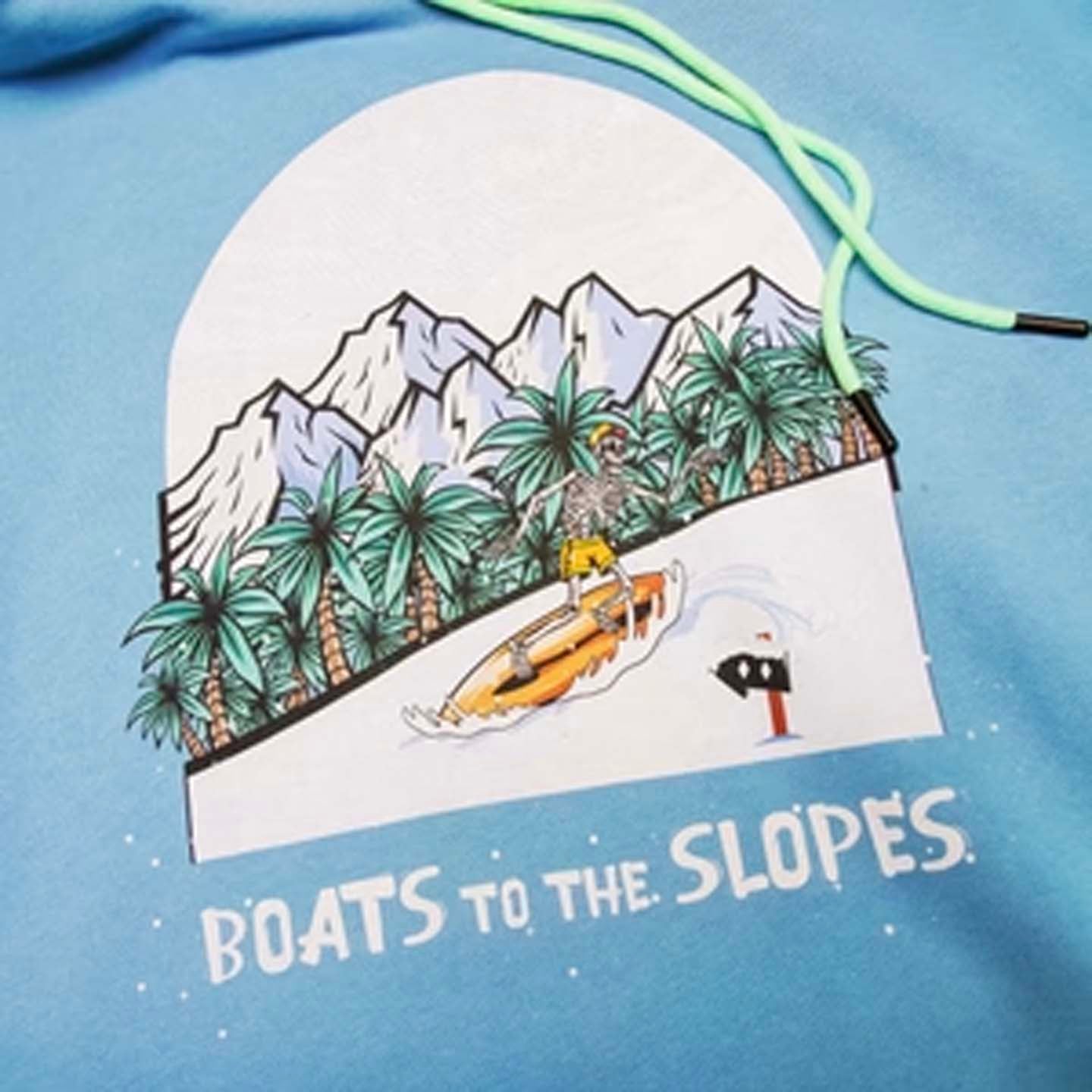B Fresh Gear Retro Beach Hoodie