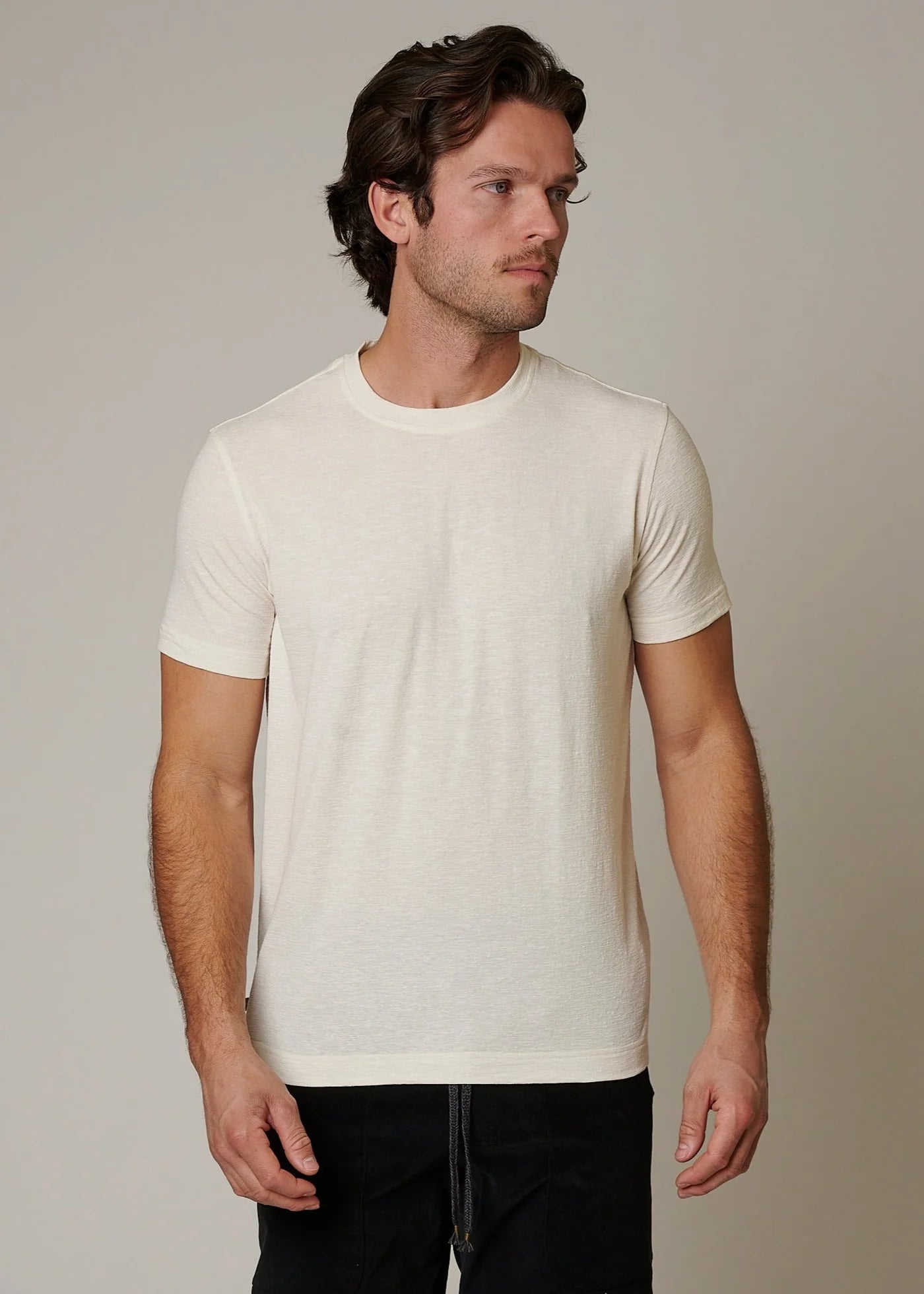 LEISURE LAB Slub T-Shirt