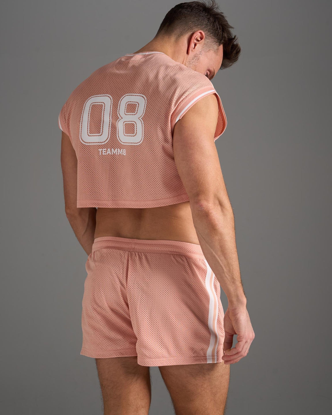 Teamm8 S.S.C. Fraternity Crop Muscle Tank
