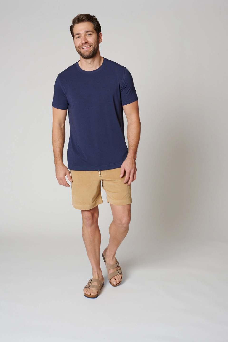 LEISURE LAB Corduroy Short - Camel
