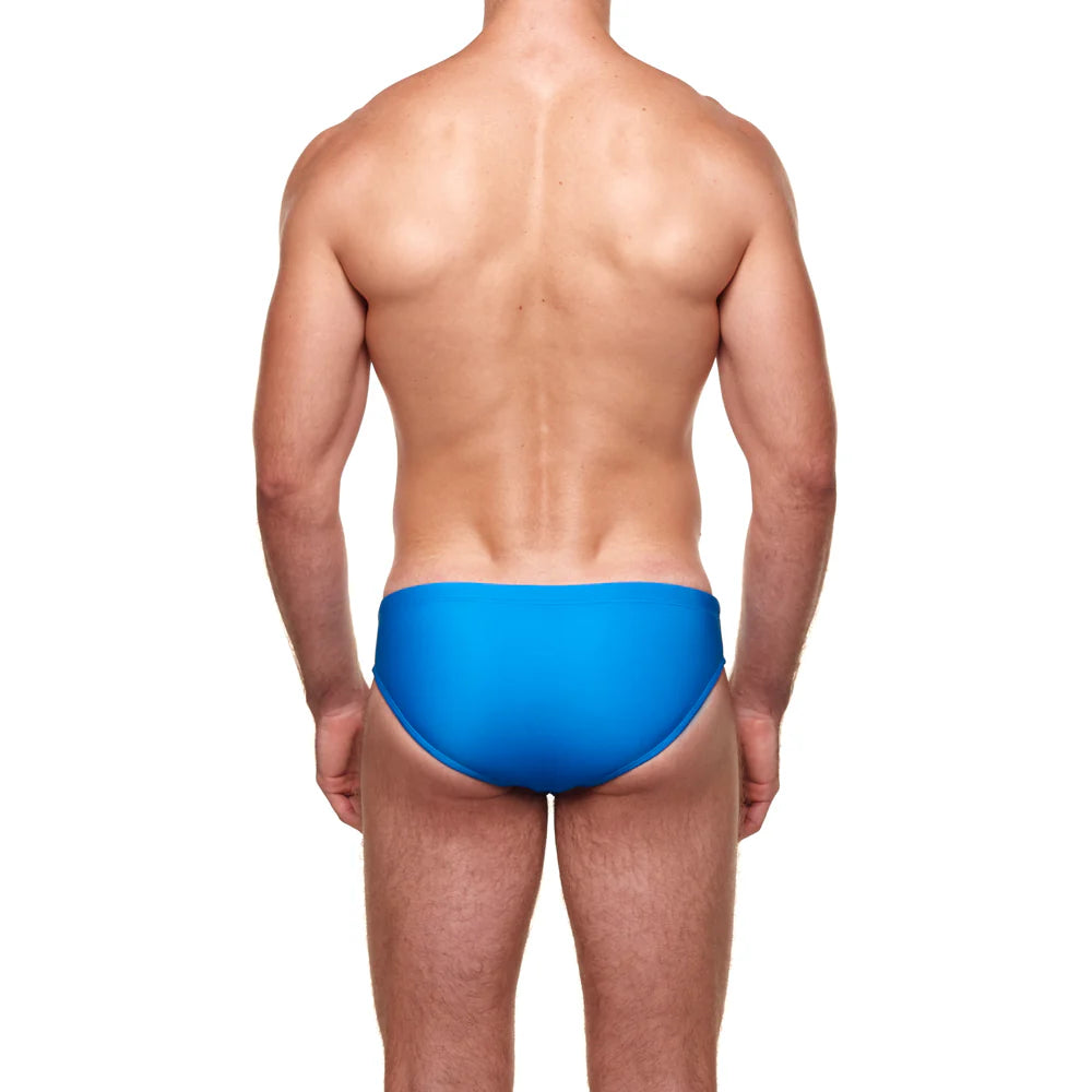 YUASA Classic Swim Brief - Hawaiian Surf Blue