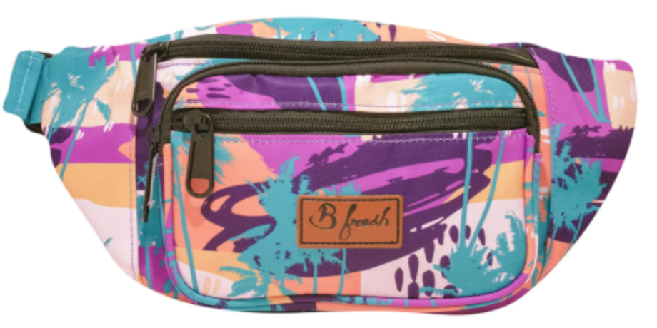B Fresh Gear Fanny Pack - Off Shore Print