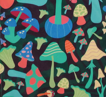 B Fresh Gear Fanny Pack - Big Fungi Print